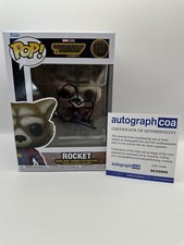 Bradley Cooper AUTOGRAPH Signed Rocket - Guardians Of The Galaxy Funko Pop ACOA