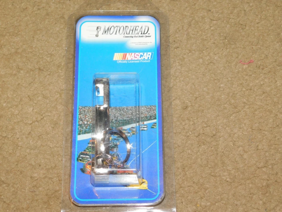 Moterhead CONNECTING ROD BOTTLE OPENER Keychain Jimmie Johnson Nascar # 48 New - Image 2 of 2