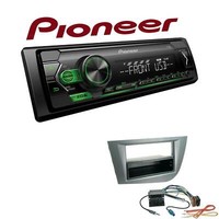 Pioneer Autoradio Android USB Mit Einbauset FüR Seat Leon 2005-2009 Anthrazit