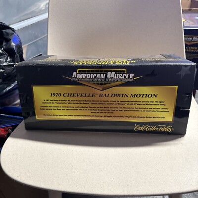 ERTL AMERICAN MUSCLE 1970 Chevrolet Chevelle SS 454 LS6 Collector's