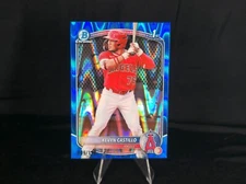 Kevyn Castillo 2025 1st Bowman Chrome #BCP-82 Blue RayWave Refractor 009/150