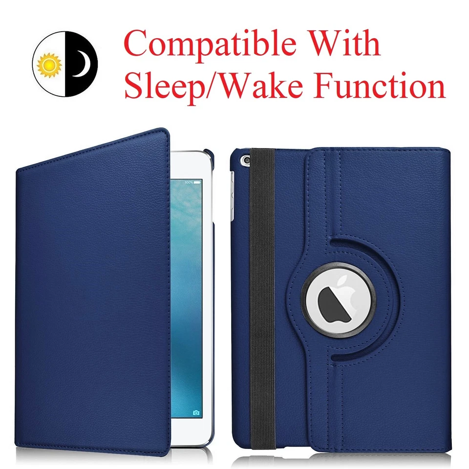 iPad Case Rotating Cover For Mini 4 5 Pro 9.7 10.2 10.9 11 12.9 Air 13 M2 M3 M4 - Image 4 of 4