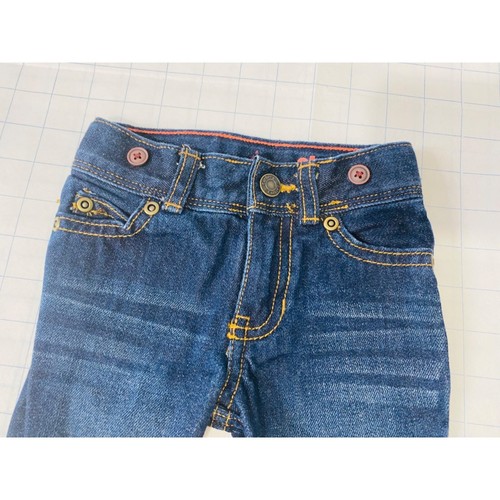 Jungen Größe 3 Monate Jeans’s Carter’s blau Denim gerades Bein verstellbar Kleinkind - Bild 3 von 10