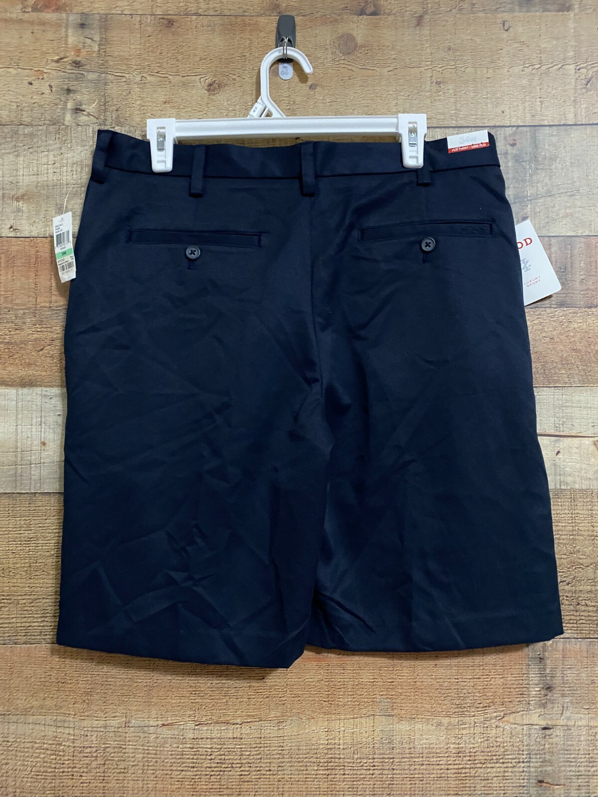 MENS IZOD MAIN FLOOR NAVY DRESS SHORTS 34w for sale online eBay