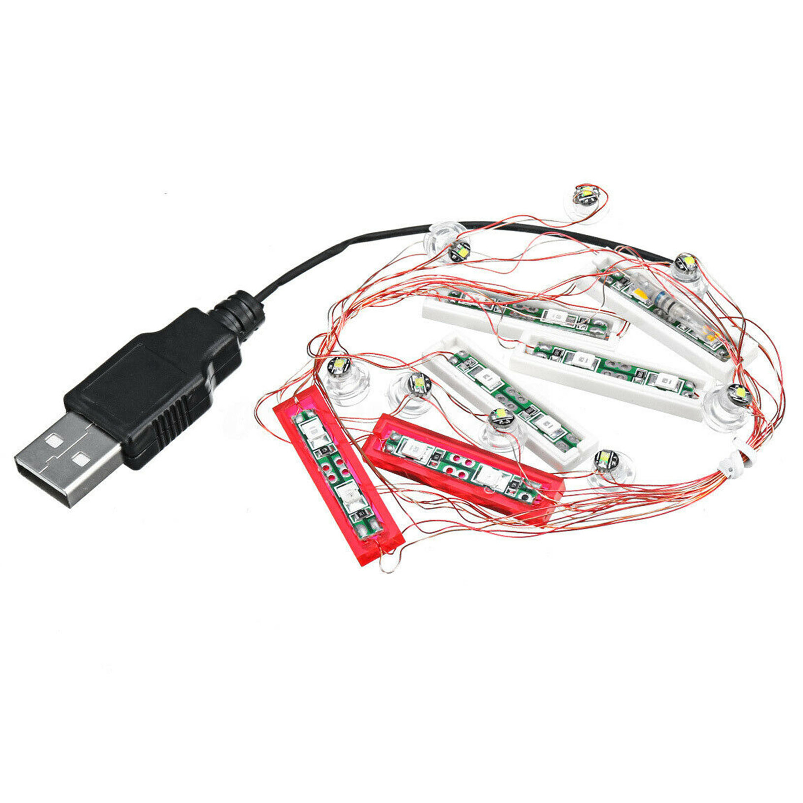 2 x LED Light Kit NUR für Lego 42096 Technic Porsche 911 RSR Lighting