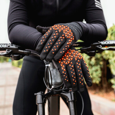 Mountain Biking Best Leather Cycling Gloves Leather Winter Cycling