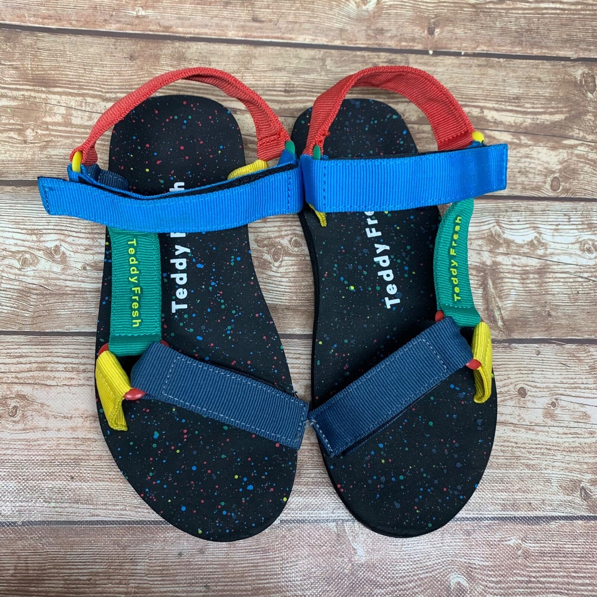 Teddy Fresh Combat Ready Warrior Sandals Mens Size 7 40  display picture 2