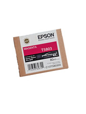 Genuine Epson T5803 Magenta Ink 80ml for Stylus Pro 3800 Exp. 03/2017 NIB Sealed