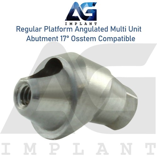 10 Angoli Multi Unità 17° Titanio Fit Piattaforma Regolare 0sstem® TS Esagonale - Foto 5 di 8