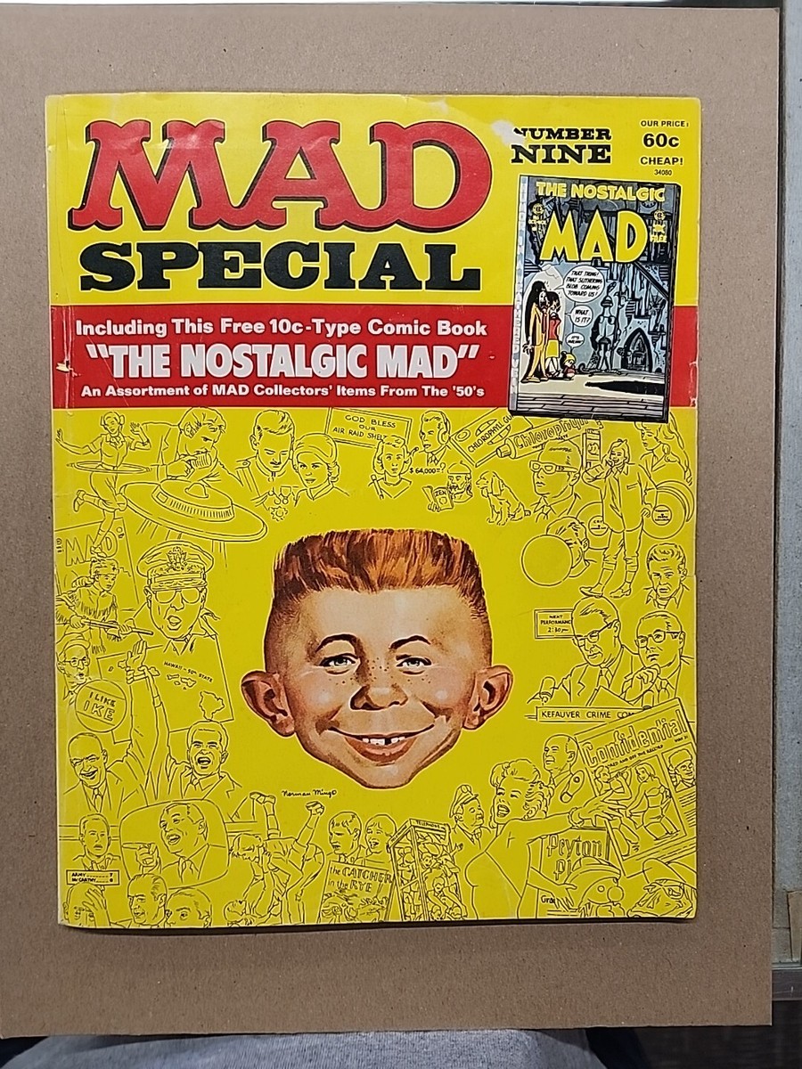 新品　MAD CITY CODE No.MAD インディーズ　マッドカウ Mad Special Number Nine! W/ #1 Nostalgic Mad Comic