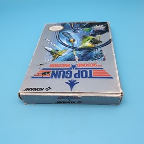 Top Gun The Second Mission - Nintendo NES - EN CAJA con ESPUMA SIN MANUAL FUNCIONA