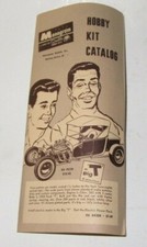 MONOGRAM MODELS Hobby Kit CATALOG c.1960's   Cars Airplanes Jets Hot Rods
