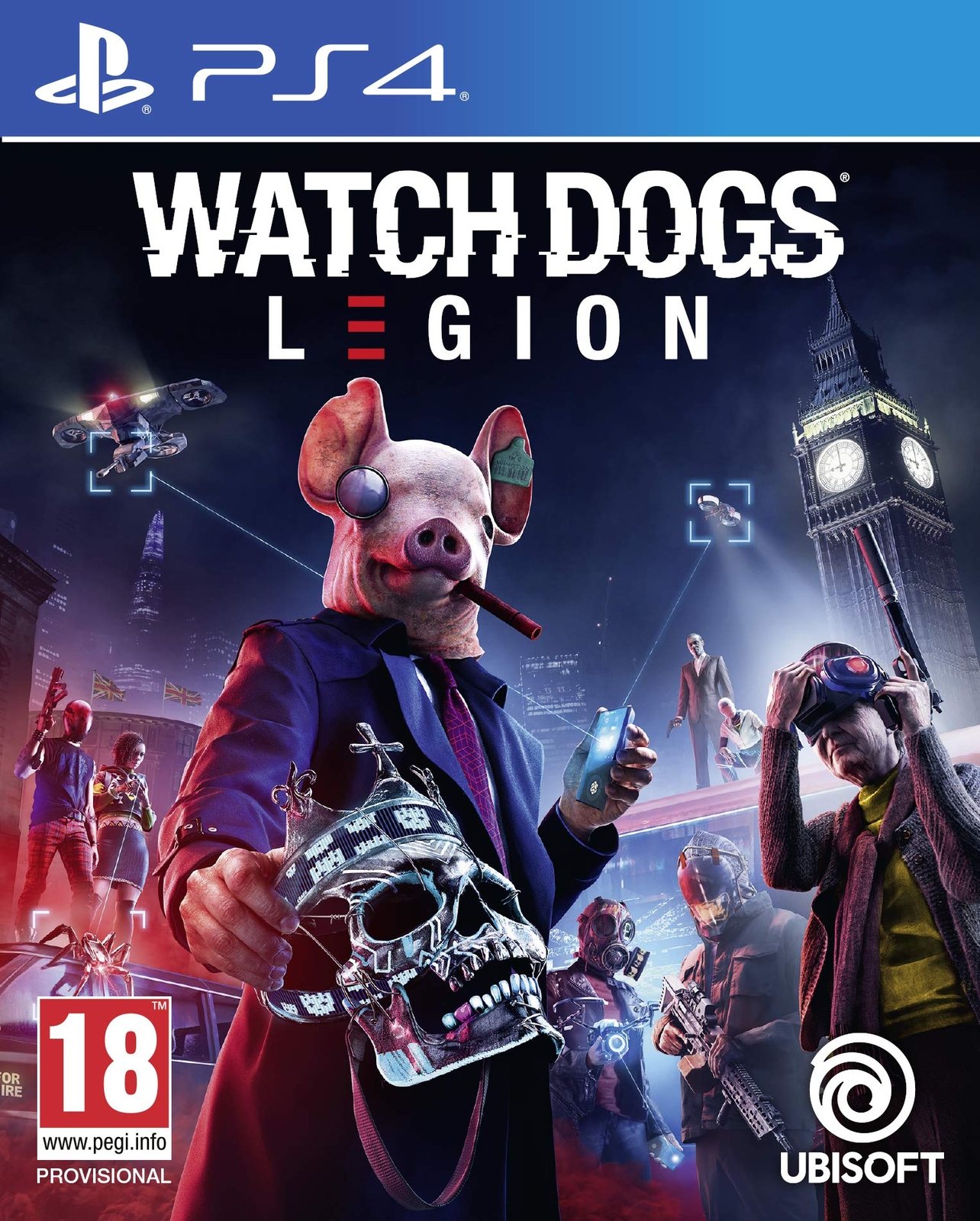 Watch Dogs: Legion (Multi Lang In Game) (PS4) (Sony Playstation 4)