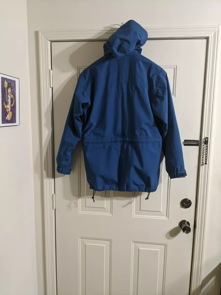 The North Face Gore-Tex Cloud Peak Mens Hiking Jacket Base Camp Blue Size Small