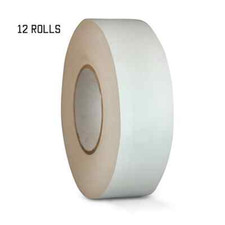 12 PACK GAFFERS STAGE TAPE - WHITE - 2 INCH X 60 YARDS HALF CASE 