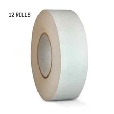 12 PACK GAFFERS STAGE TAPE - WHITE - 2 INCH X 60 YARDS (HALF CASE)