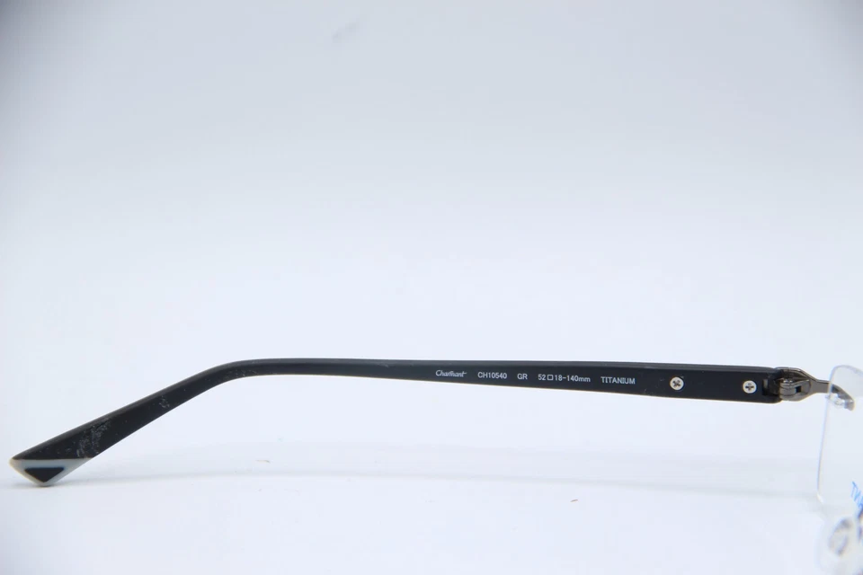 NEW CHARMANT BLUE LABEL CH10540 GREY AUTHENTIC DESIGNER EYEGLASSES 52-18 - Image 3 of 4