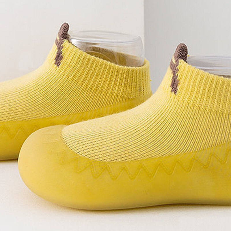 SAOLA Calzini neonati bambine bambini neonati suola morbida scarpe antiscivolo taglia UK