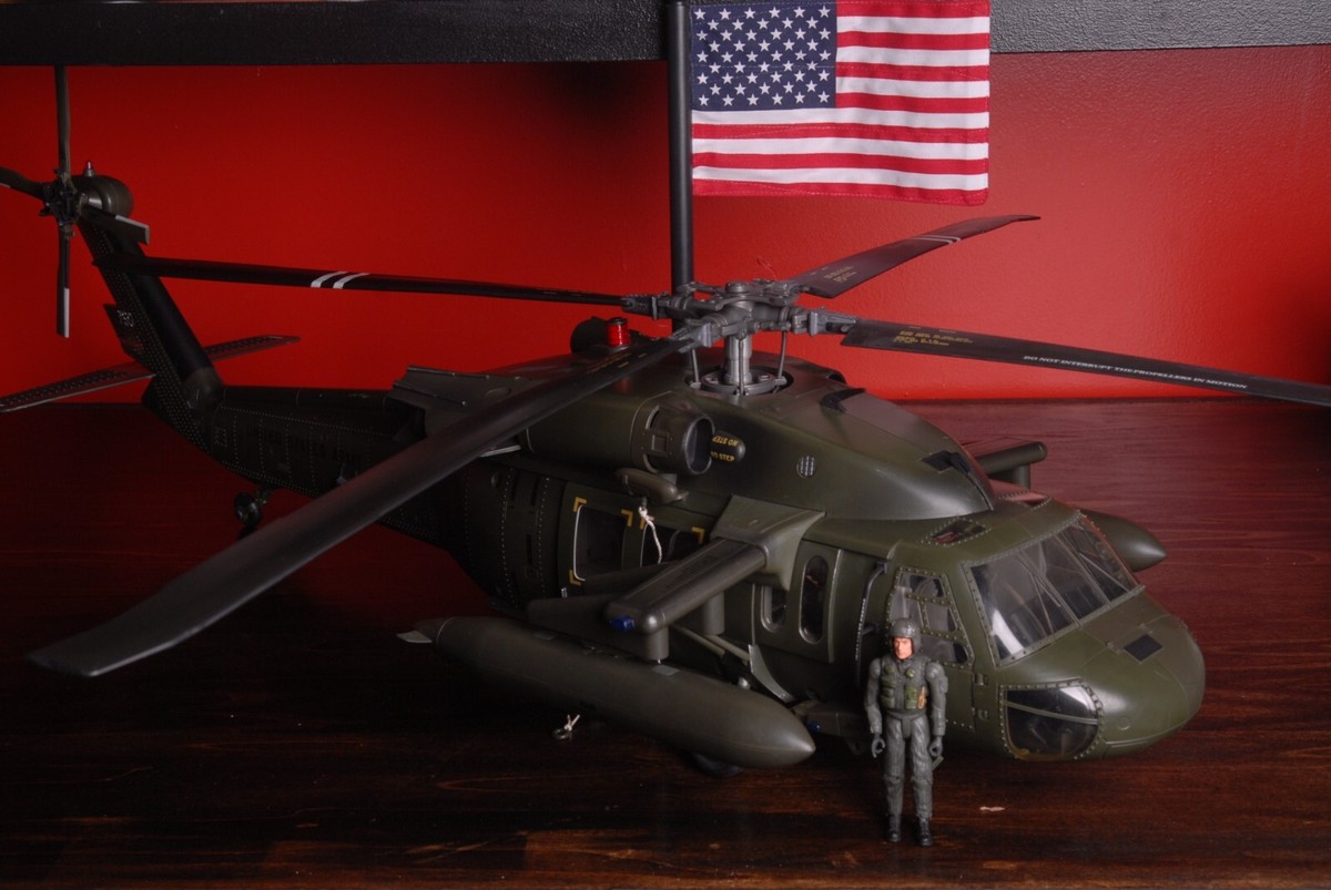 1/18 US ARMY BLACK HAWK BBI ELITE FORCE