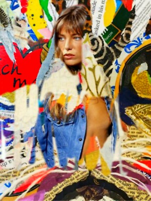 Ausstellungstücke!! Jane Birkin 115x 85 Acrylglas Bild/Loft/Druck/Glas/Pop Art
