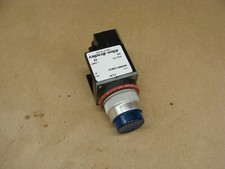 ALLEN BRADLEY 800MR-QB24 SERIES D PUSH BUTTON BLUE ILLUMINATED