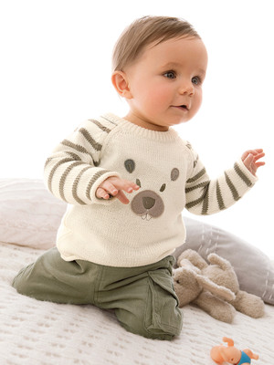 Jungenpullover Vertbaudet Alter 6 Monate neu mit Etikett 