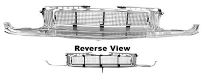 GRILLE ASSEMBLY 1970 CHALLENGER W/SURROUND & FILLER PANELS