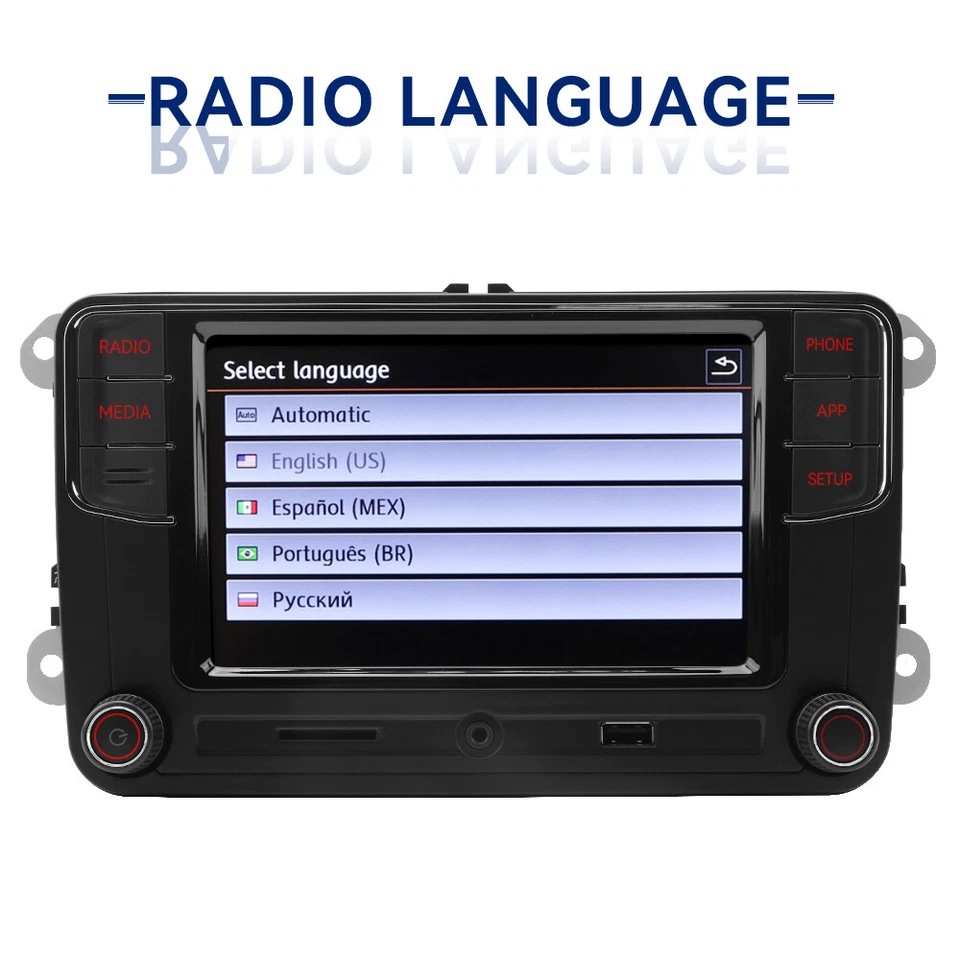 NONAME RCD330 187F Autoradio Stereo Carplay Android Auto Für VW Golf CC Tiguan - Bild 4 von 4