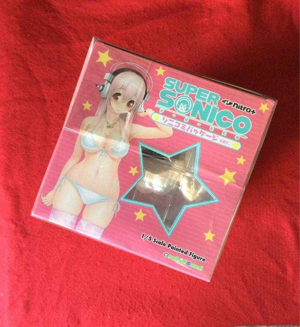 Super Sonico 1/5 Bikini Sexy Cute Jumbo Figure Official Event
