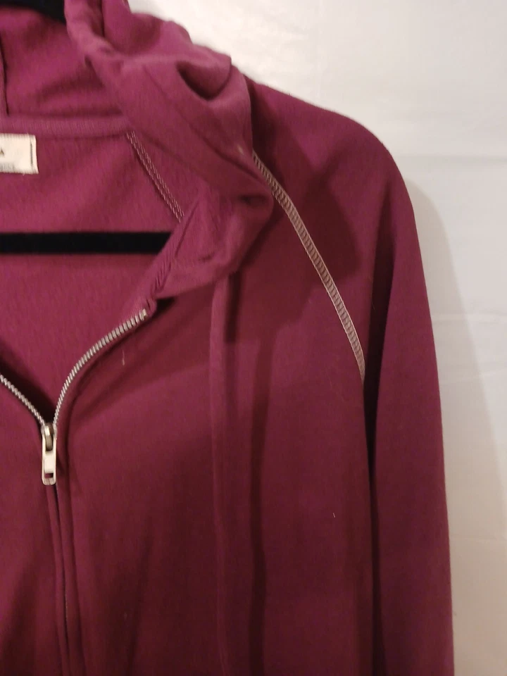 Chaqueta con capucha para mujer L.e.i.’s XL rosa con cremallera Foto 4 de 4