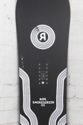 Ride Smokescreen Men's Snowboard 155 cm, All Mountain Directional