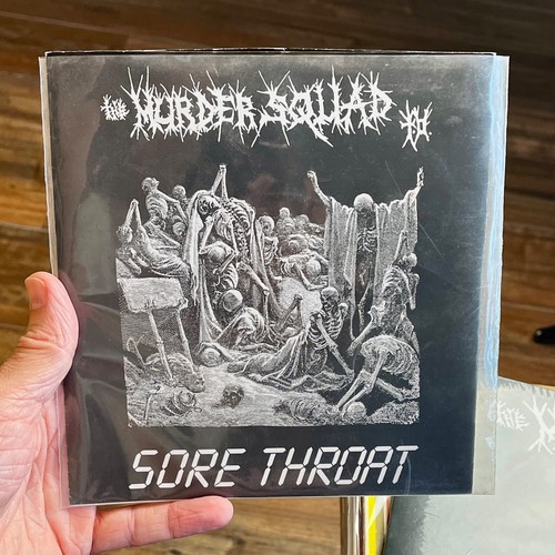 The Murder Squad -Sore Throat SPLIT EP SEALED Vinyl Canada Grindcore