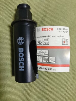  Bosch 30 x60 mm Power Change Lochsäge Speed for Multi Construction 