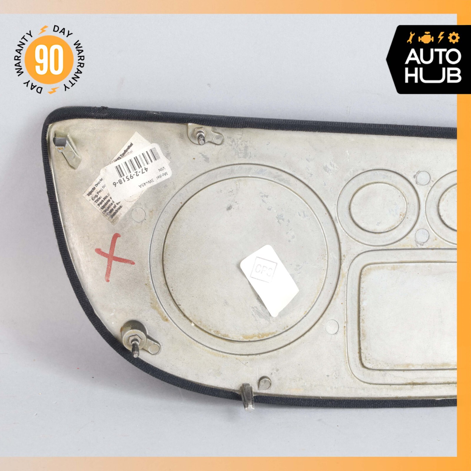 03-13 Bentley Continental GTC GT Right Dashboard Dash Trim Bezel Wood OEM