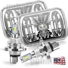 Pair For Jeep Cherokee Xj 1984-2001 5x7 7x6 Led Headlights Sealed Highlow Beam Pair For Jeep Cherokee Xj 1984-2001 5x7 7x6 Led Headlights Sealed Highlow Beam