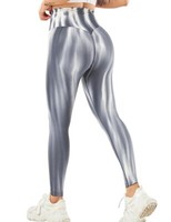 Tayoea Frauen High-Waisted ÜBung Leggings Nahtlose M