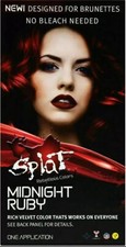 2 X Splat Midnight Ruby Color de cabello - 6 oz
