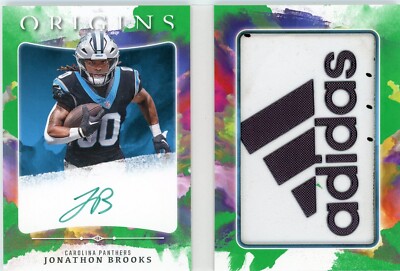 Jonathon Brooks 2024 Origins Rookie Booklet Patch Auto Gloves /2 #RBO-JBR