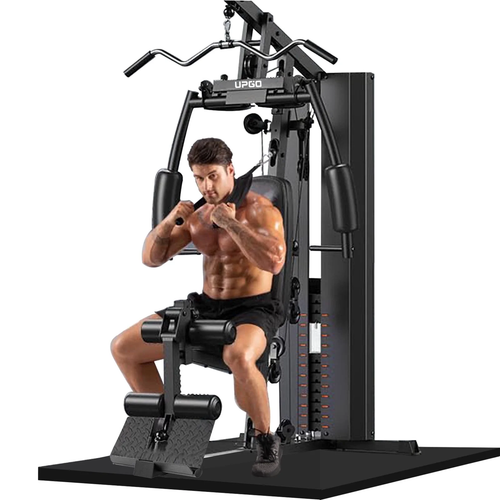 Home Gym Station, Workout Station Home Gym with 154 lbs Weight Stack - Picture 12 of 13
