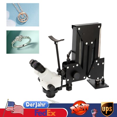 Micro Inlaid Multi-directional Micro-setting Stereo Zoom Microscope Jewelry Tool