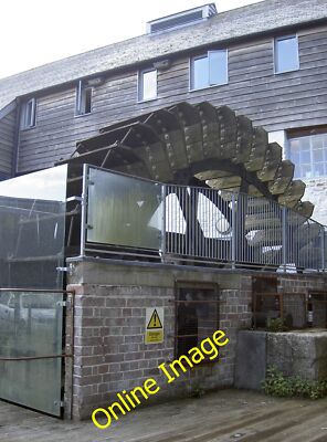 Photo 6x4 Wheel of industry Exeter Cricklepit Mill has been given a new l c2014