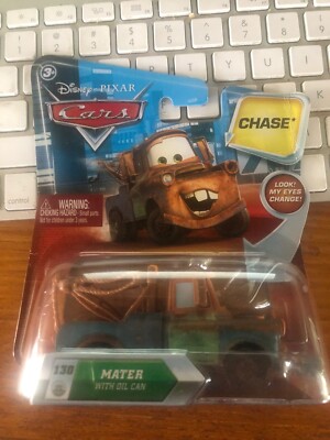 Disney Pixar Cars Mater with Oil Can #130 Look! My Eyes Change! Chase