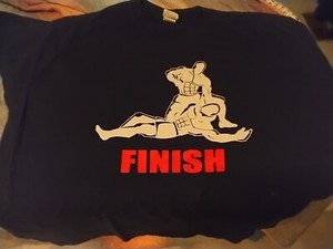 Wrestling "Finish" T-shirt - Size XXL - MMA ???