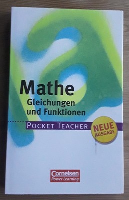 9783589220915 MATHE GLEICHUNGEN UND FUNKTIONEN POCKET TEACHER POWER LEARNING