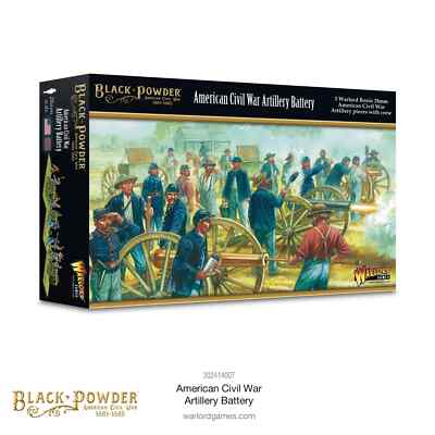 American Civil War: Artillery battery Black Powder Warlord Games | eBay