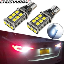 White 921 LED Reverse Backup Light Bulbs for 2007-2011 2012 Lexus LS460 LS600h