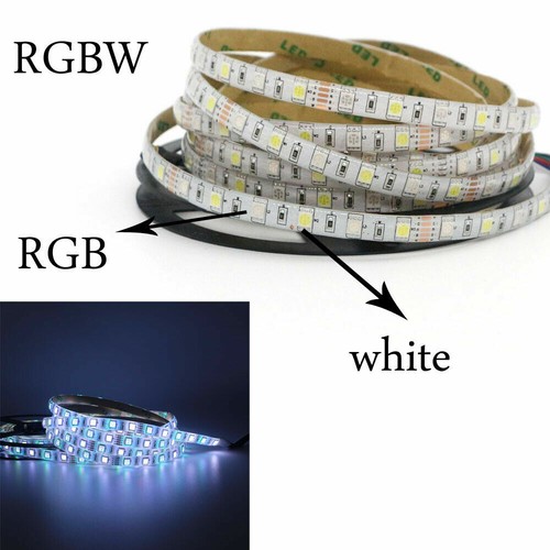 1/5m SMD 5050 LED Flexible Tape Strip Light DC12V 60leds / m RGB CCT RGBW RGBWW - Picture 23 of 25