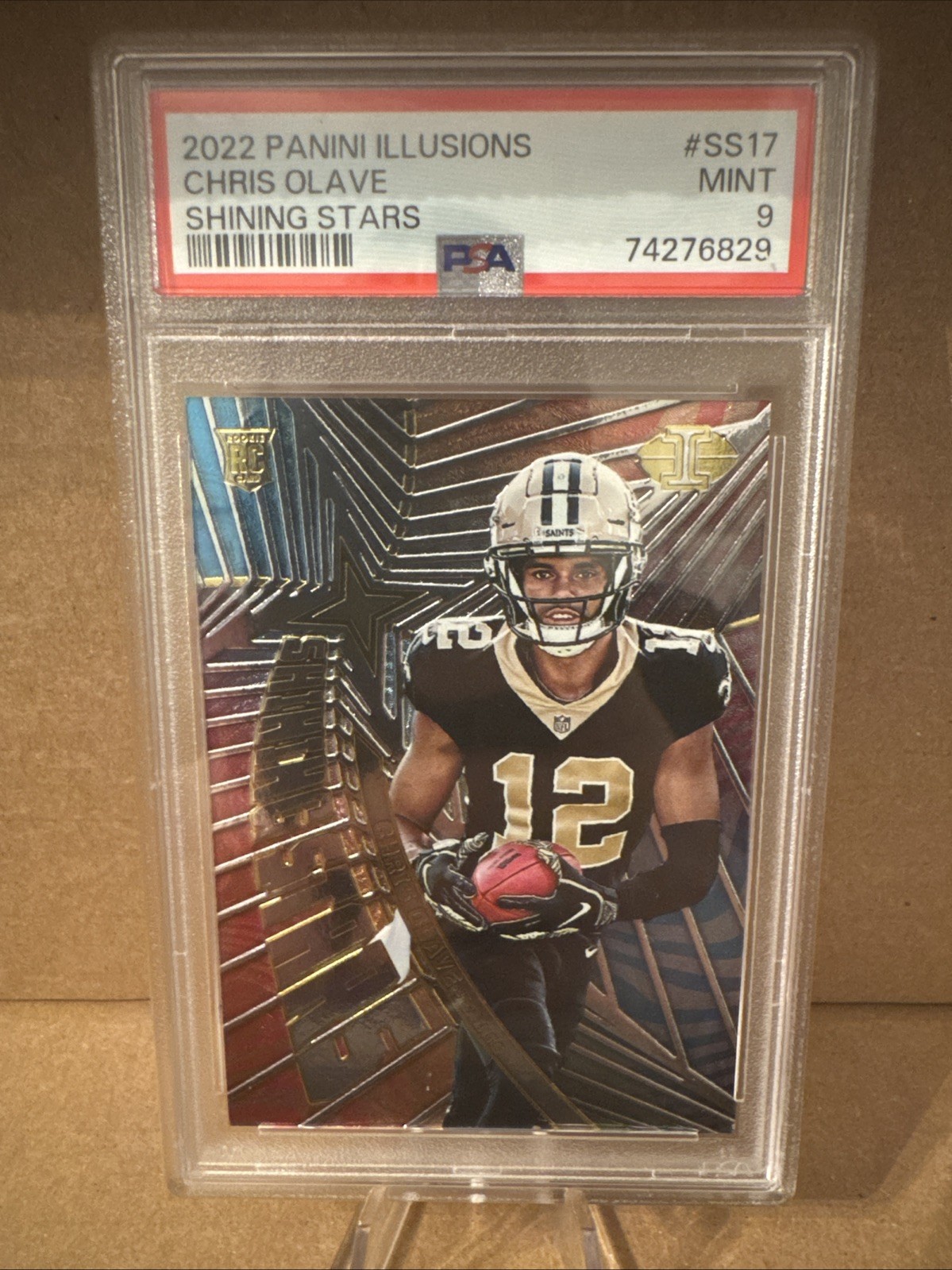2022 Panini Illusions - Shining Stars Chris Olave #SS-17 (RC)