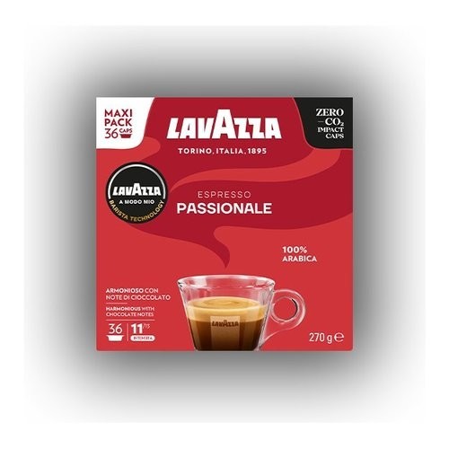 Lavazza Pasional 36 Pz Cápsulas Originales De Café Para Máquinas De Café A Modo