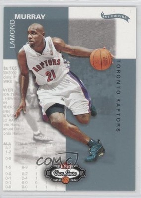 2002-03 Fleer Box Score 1st Edition 17/100 Lamond Murray #93 0a1